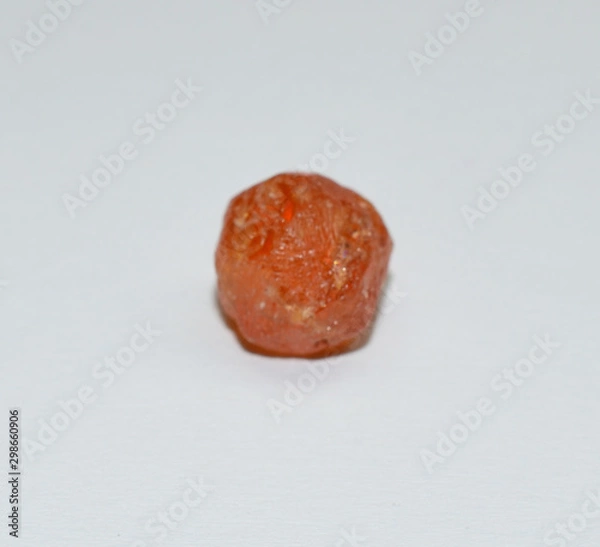 Obraz Spessartine Garnet natural raw gemstone