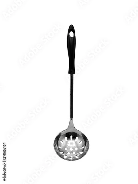 Obraz ladle isolated on white background. Clipping Path
