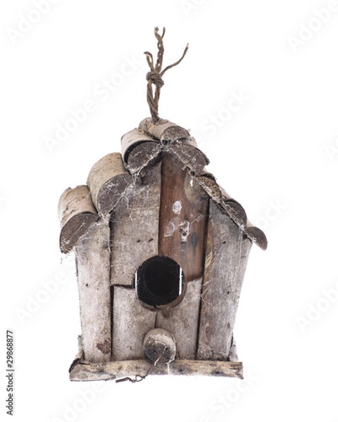 Obraz birdhouse isolated