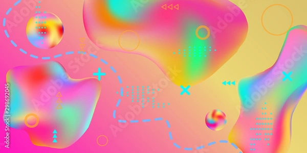 Obraz Summer sound poster.