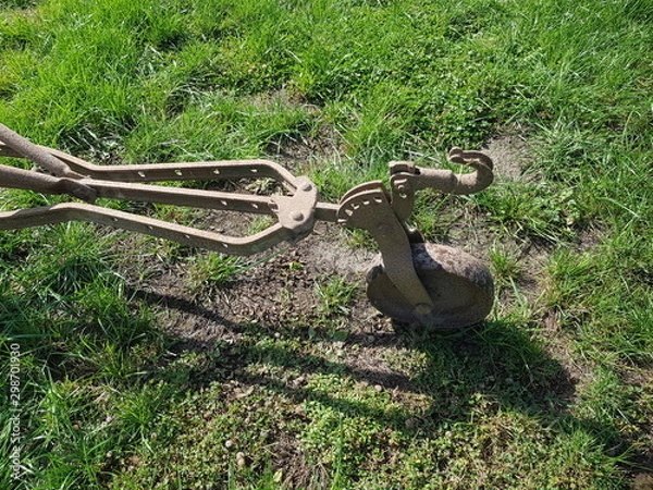 Obraz Alte Bauernhof Maschine