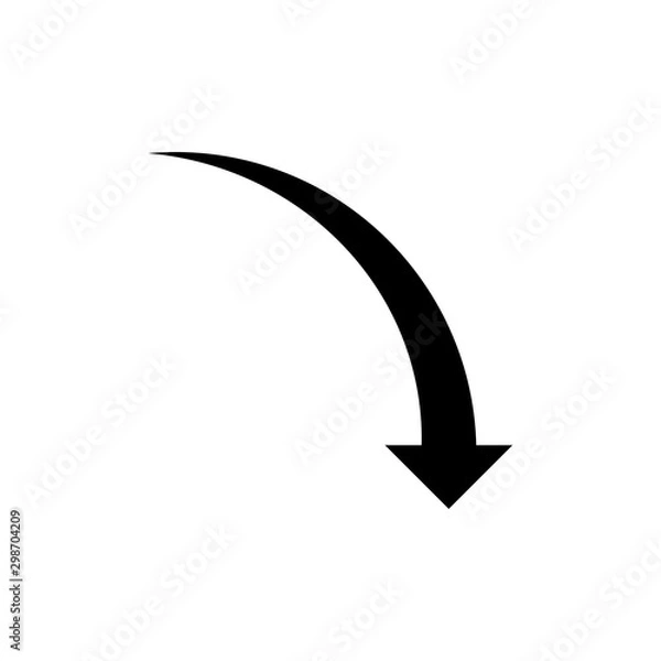 Fototapeta Arrow pointer icon