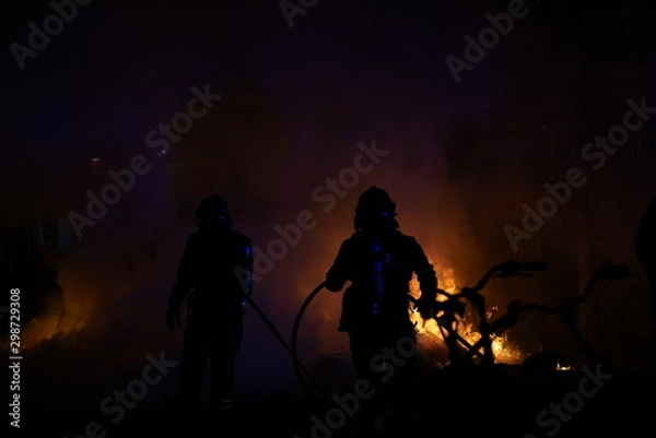 Fototapeta Catalan protest