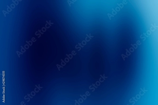 Fototapeta abstract blue gradient smooth background
