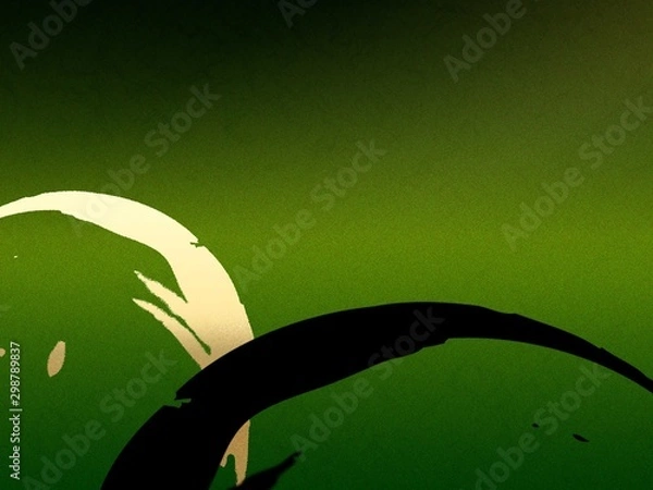 Obraz 金箔柄の和紙の壁紙