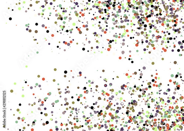 Fototapeta Colorful Universe Distribution Computational Generative Art background illustration