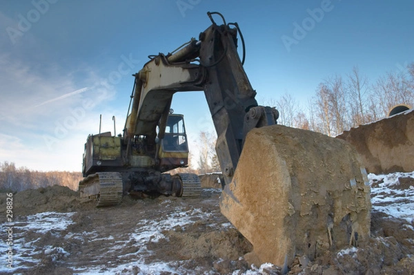 Obraz excavator