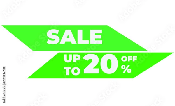 Fototapeta sale promotion advertising material Vector. Useful for ad, social media, brochure, email, flyer, leaflet, poster, web ad, ect.