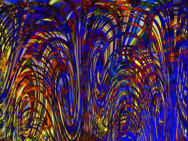 Obraz 跳ねるカラー