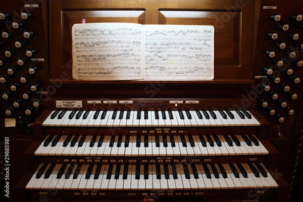 Obraz Clavier d'orgue Mitchell
