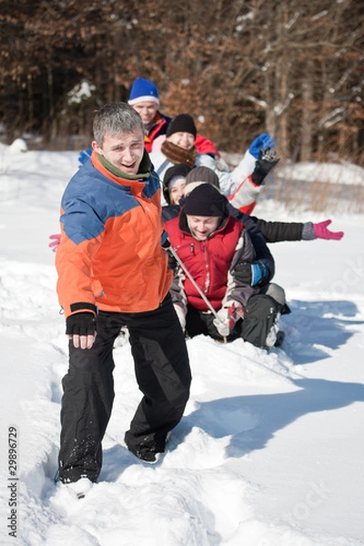 Obraz Friends sliding