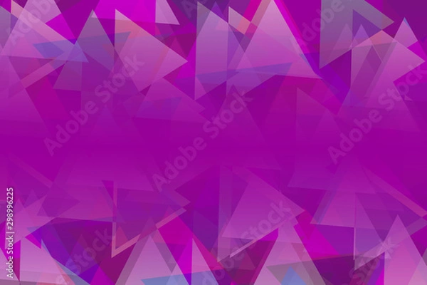 Fototapeta bright multi colorful purple color  triangle polygon background Abstract broke glass concept textured 
