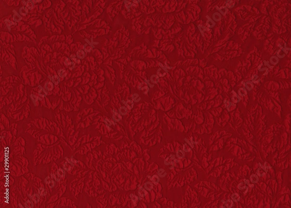 Obraz Red rose fabric