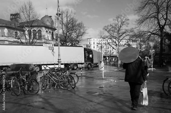 Fototapeta Bikes at Berlin