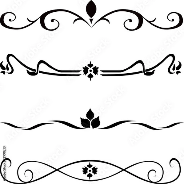 Obraz abstract  design elements ,borders ,frames