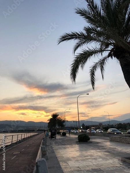 Obraz sunset on beach