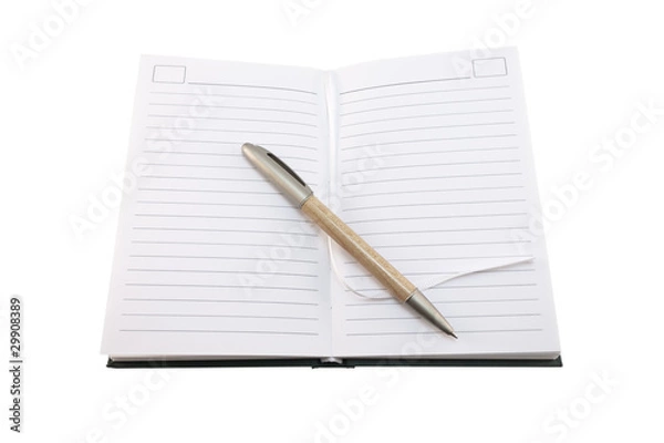 Obraz pen and notepad