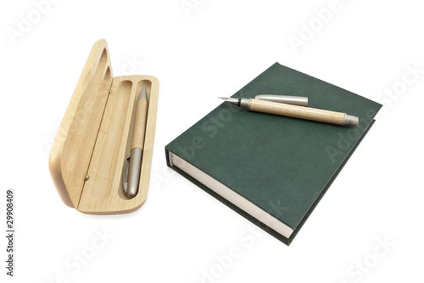 Obraz pencil box and notepad