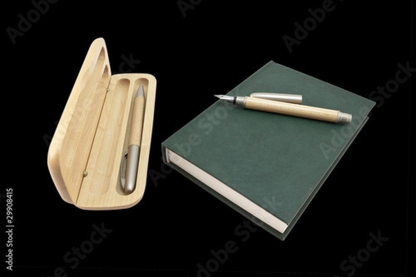 Obraz pencil box and notepad