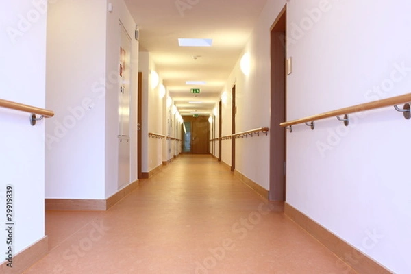 Fototapeta langer Gang Flur