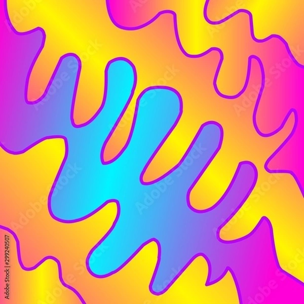 Obraz Abstract background with colorful design