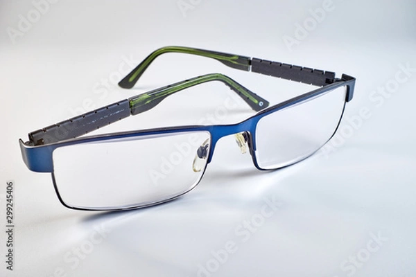 Obraz black eye glasses