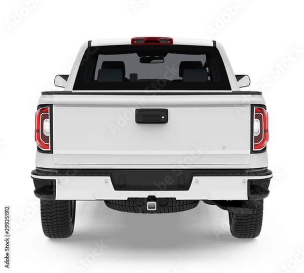 Obraz Pickup Truck Isolated