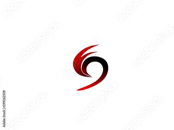 Fototapeta modern logo