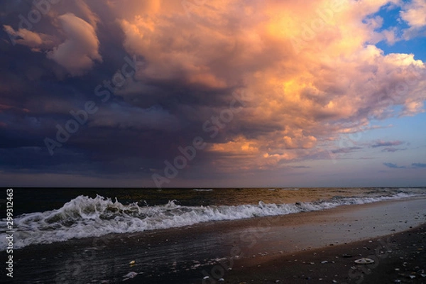 Obraz sunset over the sea