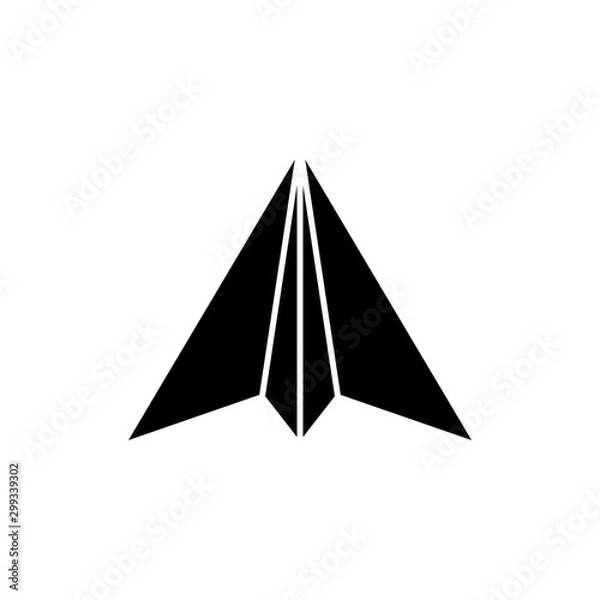 Obraz Paperplane icon vector
