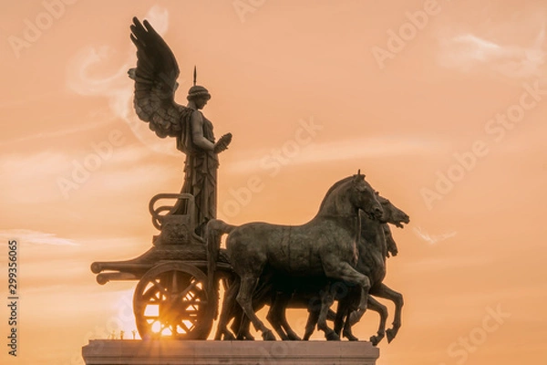 Obraz Angels chariot 