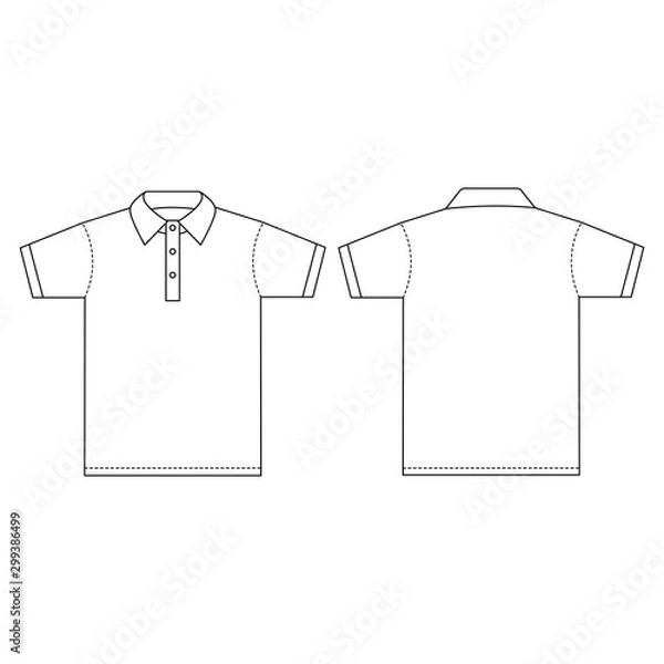 Fototapeta Camisa polo