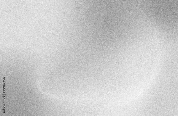 Fototapeta Silver texture abstract background with gain noise texture background.