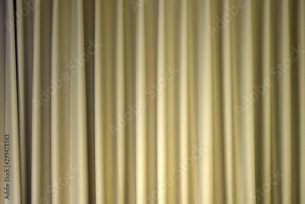 Obraz closed velvet curtain - use for background