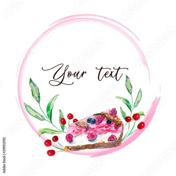 Obraz Watercolor illustration