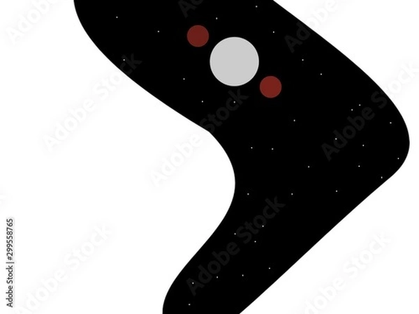 Obraz mountain views and night sky views