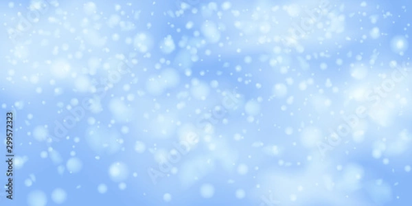 Obraz Snowflakes, snowfall.