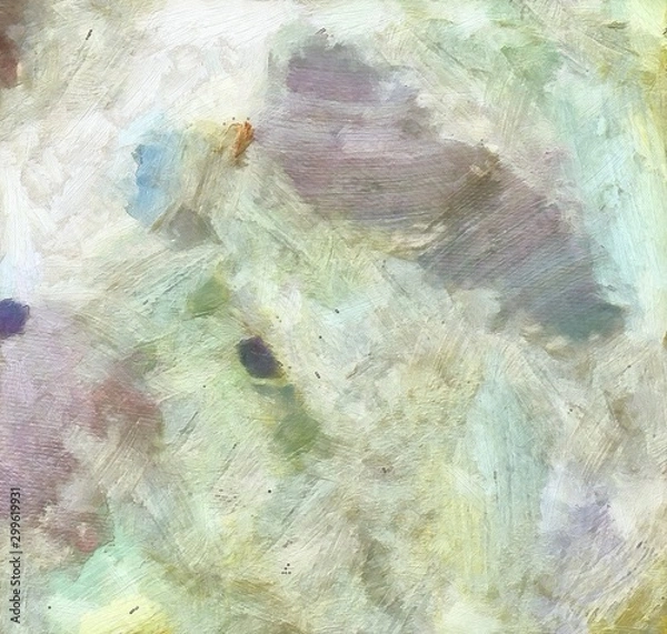 Obraz Abstract grunge texture background. Stock abstraction art on canvas. Realistic digital painting. Amazing simple design pattern for backdrop. Beauty HD wallpaper. Dry oil brushstrokes on canvas.