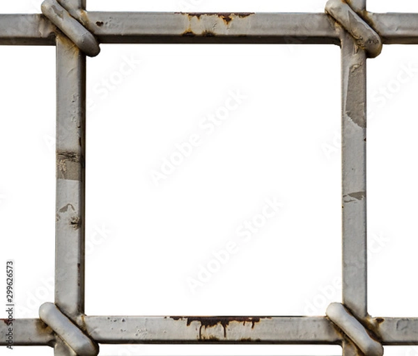 Obraz grille frame background