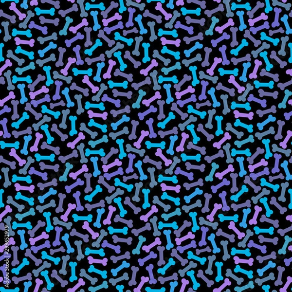 Obraz Seamless pattern with Bone