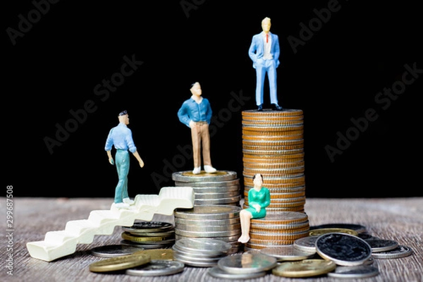 Obraz Money laundering concept