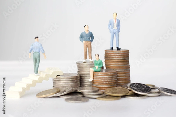 Obraz Money laundering concept