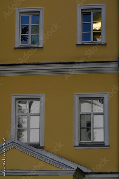 Obraz Architecture of Trinity Sergius Lavra, Sergiyev Posad, Russia. Color photo.	