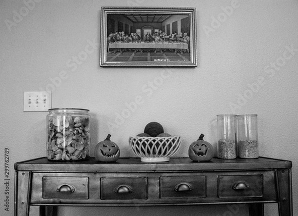 Fototapeta Side Table, interior design. 