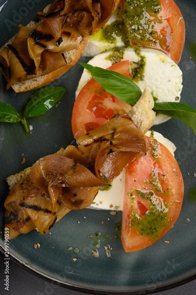 Obraz food pizza cafe