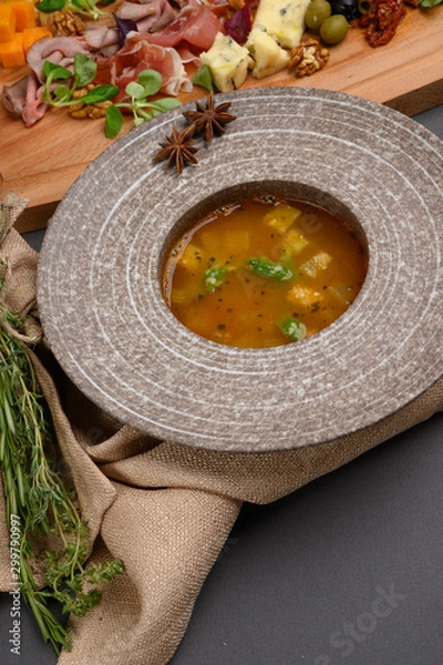 Obraz food pizza cafe