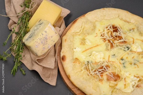 Obraz food pizza cafe