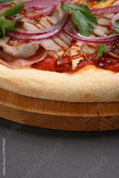 Obraz food pizza cafe