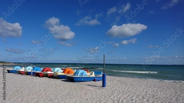 Obraz Tretboote in Heiligenhafen