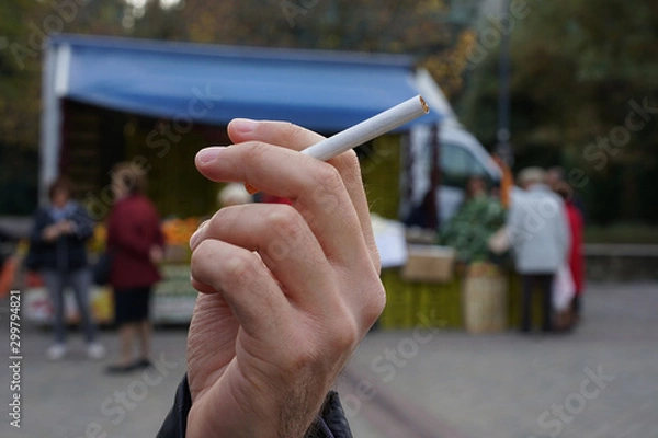 Fototapeta  cigarette smoke